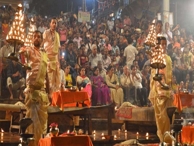 Ganga Arti at Dashaswamedh Ghat